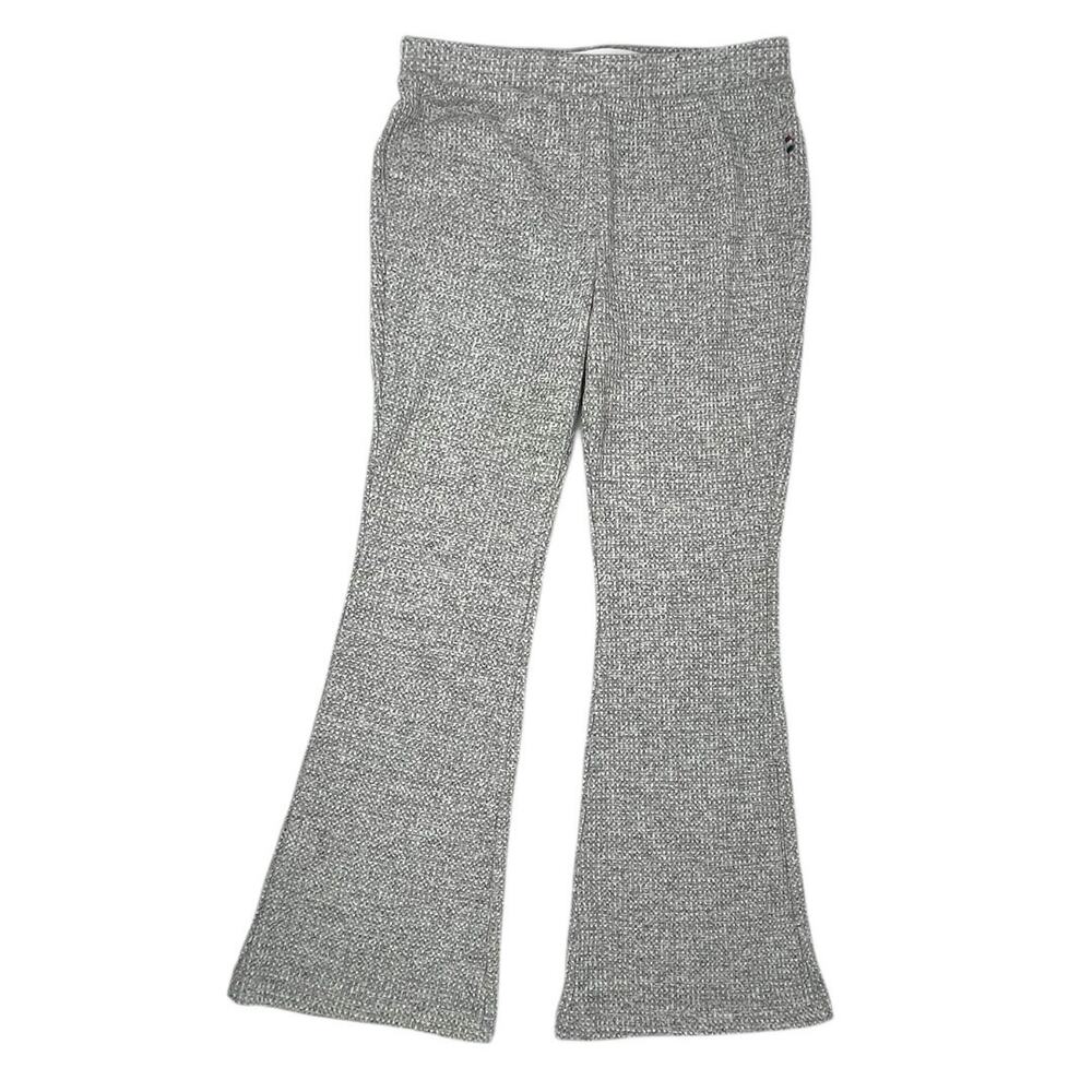 Sol Angeles Girls Thermal Flare Leggings Size 10 Gray Cozy Soft Stretch NWT $82